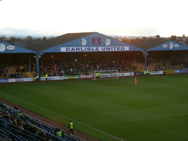 The Warwick Road End During the Match